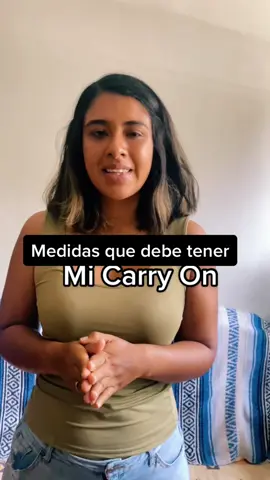 Medidas que debes considerar antes de viajar !! ✈️ #carryonmedidas #carryon #lovitrips 