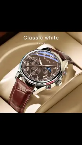 WOKAI wristwatch in shopify   •Case thickness: 8mmBand •Width: 22mmBand •Material Type: LeatherCase  •Shape: ROUND Dial Window Material •Type: HardlexBoxes & CasesMaterial •PaperModel number: 101Dial  •diameter: 40mm •Feature: Luminous,WaterproofWater Resistance  •Depth: 3 barBuckle  •Type: BuckleBand  •Width: 25cmCase  •material: Tungsten  •steel : QUARTZStyle Fashion & CasualBrand name: WOKAIOrigin