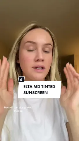Shade match better than my foundation 😅 #eltamdsunscreen #eltamdsunscreenreview #eltamdskincare #sunscreenreview #mineralsunscreen #sunscreenqueen #BeautyTok #skincaretiktok 