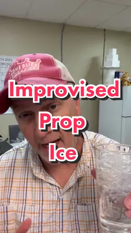 Prop Ice in a Pinch.  I think I Crushed It.  Special thanks to Papi and Chris for helping me on this one #movieprops #props #theater @proof_positive_atxloc @strangersonset 