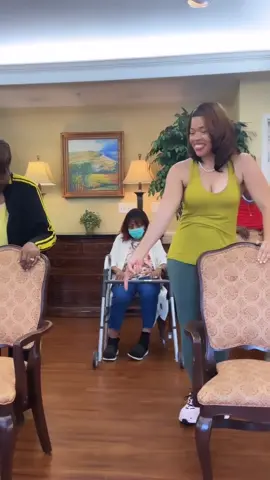 Introducing my Seasoned Sugas!  The goal is to keep them moving and keep them active. 💃🏽🕺🏽💕 ~ #independentlivingskills #assistedliving #memorycare #seniorcare 