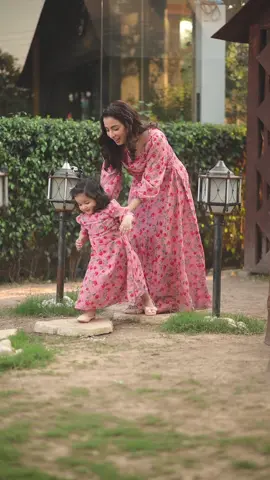 This video is so close to my heart 💖 Emotional and cute 😊 Mother daughter twinning dress by @Sowears 