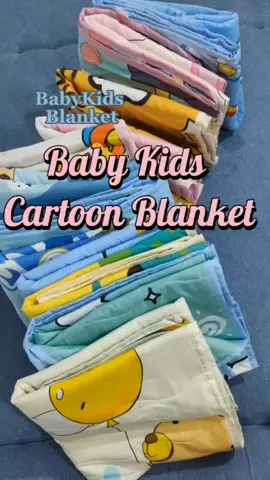 Selimut Kanak-kanak 110x150cm kain sejuk dan lembut 😍 kartoon cuteee pilihan banyak laweiii #tiktokshopmalaysia #blanket #selimut #murah #kanak #fyp 