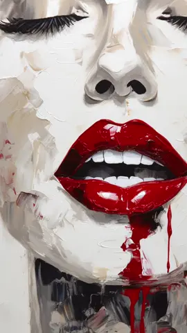 Showstopping Lipstick Look #womanart #lipstickart #redlips #beautifulface #art #artist #drawing #artwork #oilpainting #oilsketch #oilpaint #acrylicpaint #oilpainter #tiktokartart #artartartt #artartis #artartartart #artwork_daily #artworkartist
