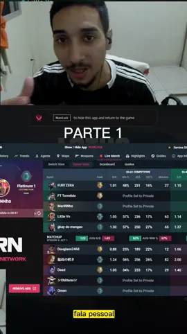 Como descobrir ranking do time inimigo no Valorant antes e durante a partida#Valorant #vavabr #valorantbrasil #valorantbr #valorantdica #reynavalorant