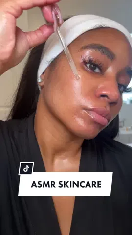Thought it was time for another asmr skincare!  #skincare  #morningroutine  #asmr  #asmrbeauty #SeeHerGreatness  #beautyhacks2023   #luxuryskincare  #blackgirlluxury  #melaninskincare  #skincaretips #blackskincareroutine #blackgirltiktok #blackgirlsontiktok #blackgirlluxury #blackmomtok  