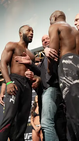 Hear what Edwards and Usman had to say during their final faceoff 👀 #UFC