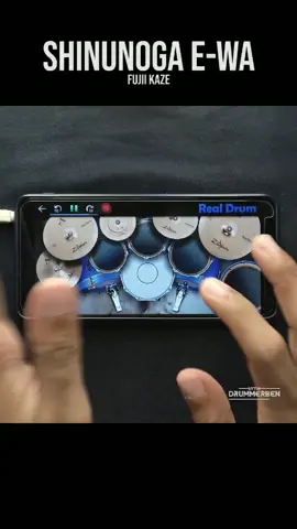 Shinunoga E-wa on REALDRUM! #fujiikaze #drum #realdrum #realdrumcover #fyp 