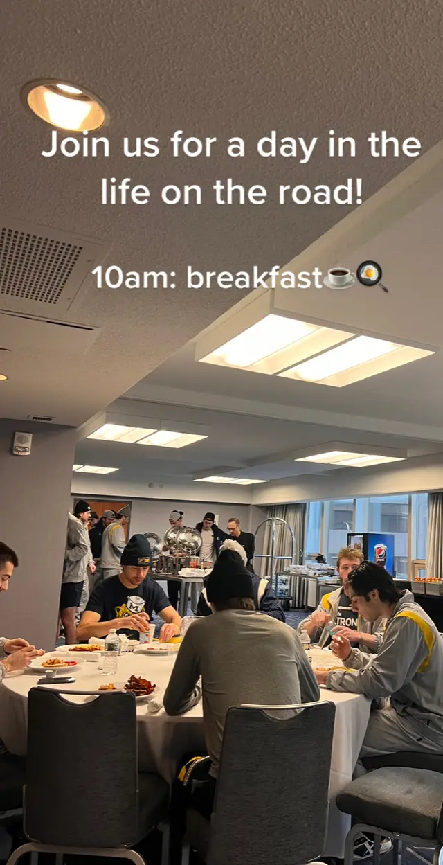 Day in the life in Minny before game day tomorrow! #goblue〽️ 