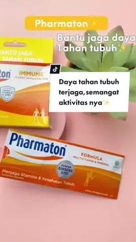 Pharmaton bantu jaga stamina dan kesehatan tubuh dengan kandungan GINSENG G115, yuk buruan langsung aja check out sekarang juga✨#fyp #sanofi #pharmaton #pharmatonimmune #pharmatonformula 