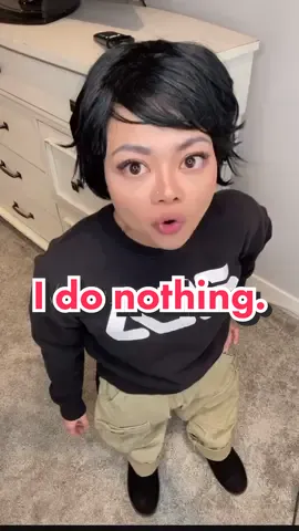 I do nothing. Oc: @glammarozz #SeeHerGreatness #comedy #kidscomedy 