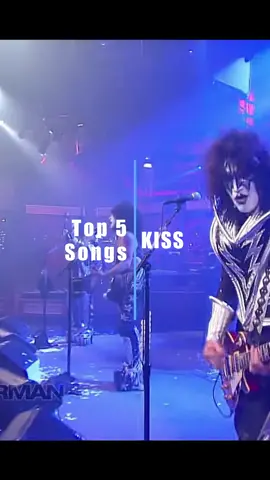 🎵 TOP 5 KISS SONGS 🎵 #top5 #fivesongz #fyp #music #fy #rock #rockband #kiss #kissiwasmadeforlovinyou #paulstanley #genesimmons #strutter #kissband
