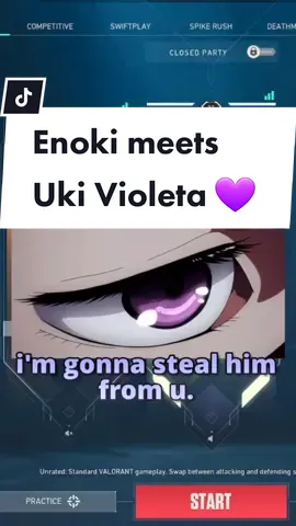 Enoki meets Uki Violeta... @enoki 😶🤭🥸 #Valorant #valorantclips #valorantfunny #fyp #foryou #foryoupage #gaming #enoki #schrodingerlee #ukivioleta 