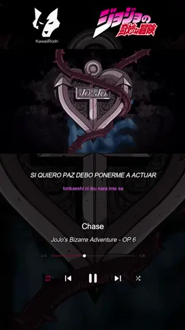 OP 6 de #jojosbizarreadventure 🤍#chase 🖤#otaku #anime #kawaiirodri #fypage #fypシ #fyp #foryou #parati #foryoupage #jonathanjoestar #josephjoestar #diobrando #jotaro #personajes #jojosbizarreadventureopening #jojosbizarreadventureedit #edit #traduccion #viral #español #japones #lyrics #letras 