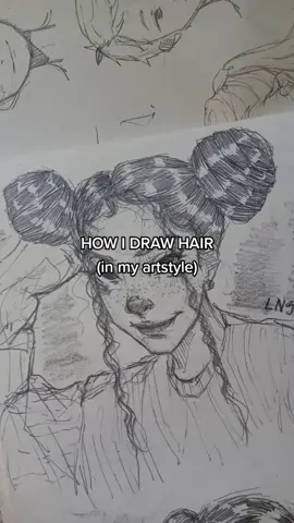 lazy tutorial of how i draw hair