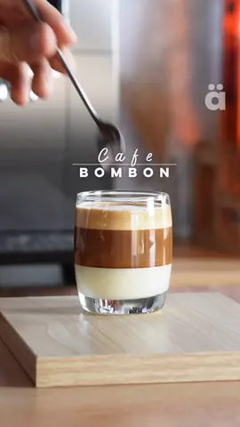 Cafe Bombon! ⬇️ Ingredients: 30ml condensed milk 30ml espresso 30ml milk foam #ArkaikPH #FoodiePH  #cafebombon #sweetespresso #espresso #coffeeinstagram #homebrew #coffeeaesthetic #coffeeph #kape #homecafe #coffeeoftheday