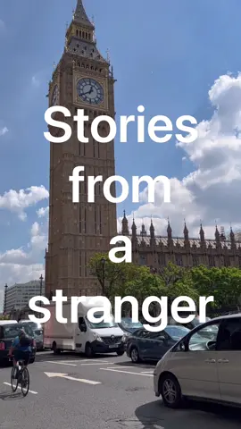 Every stranger has a story, let’s start listening <3