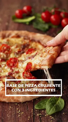 BASE DE PIZZA CRUJIENTE Y SALUDABLE CON 3 INGREDIENTES 🍕 . Si tienes avena y yogur en casa, tienes una pizza con bordes bien crujientes en pocos minutos y sin complicaciones. . INGREDIENTES BASE PIZZA: 🔸110 g de harina de avena. 🔸100 g de yogur natural. 🔸1 pizca de sal. . INGREDIENTES RELLENO BORDES: 🔸Queso provolone. . INGREDIENTES TOPPING: 🔸Salsa de tomate casera. 🔸Mozzarella rallada. 🔸Taquitos de jamón curado. 🔸Tomates cherry. 🔸Orégano. . 🎥 Paso a paso en el vídeo. . #pizza #pizzacasera #pizzafit #pizzasaludable #pizzalove #recetasfaciles #recetassaludables #recetasrapidas #AprendeEnTikTok #queso #cheeselover 