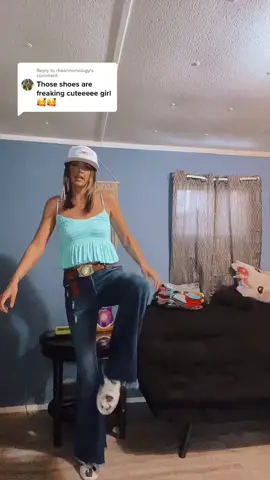 Replying to @rheannonology the cutest cowprint shoes from Beautiful Disaster Boutique @megankirbyhill code TPP