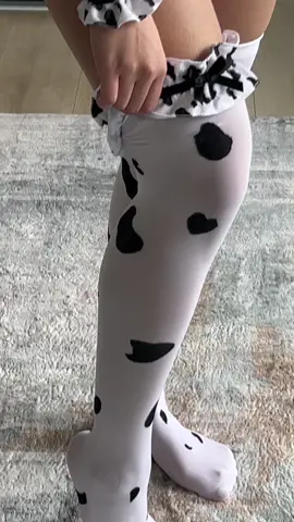 I have at least 3 cow oytfits now 😳