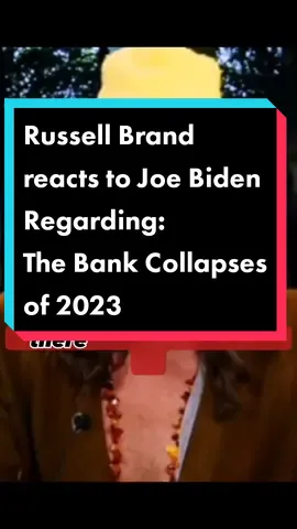Russell Brand Reacts to Joe Biden addressing The 2023  