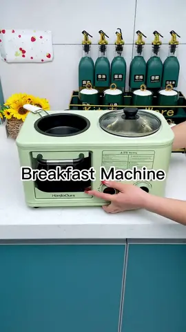 Three-in-one multifunctional breakfast machine with integrated frying, baking, steaming, and cooking makes it much easier to eat breakfast in the future💁🏻💁🏻#householditems👍👍👍 #goodkitchenthings #multifunctional #Breakfastmachine 