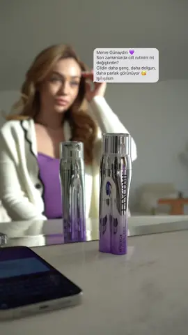 Çıktığından beri cilt bakım rutinimin favorisi Renergie Triple Serum 🫶🏼 3 serum etkisi tek formülde! Daha aydınlık, canlı, genç bir cilt için mutlaka deneyin! @Lancôme  #renergietripleserum #ad #işbirliği 