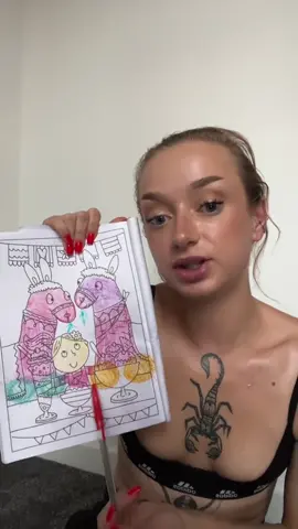 Can you rate my colouring in?🥹 #sophiamayy #comedy #humor #trending #blondegirls 