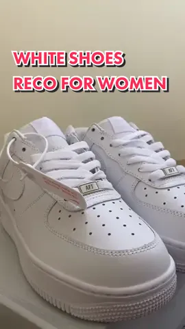 ✔️ #fyp #pamdasitelgorl #nike #af1 #whiteshoesrecommendation #whiteshoes #tiktokshop #affiliatemarketing #nikeairforce1 