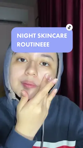 night skincare routine ft. retinol + niacinamide = mantapp💯