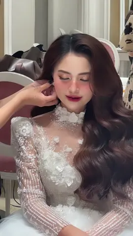 Layout cô dâu đẹp mê mẩn hôm nay ạ#teamthukennymakeup#makeupcodau#xuhuong#makeuptutorial 