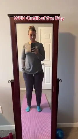 Work from home outfit of the day! 92 poubds down and a ton of inches clothes are my non-scale victory #myjourney #wegovyjourney #weightloss #foryou #fyp #foryoupage #wegovy #ozempic #mounjaro #saxenda #glp1 