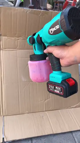 21V Cordless Electric spray paint gun