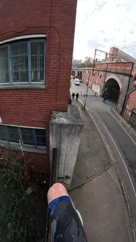 Wall running #parkour #pov #trending #tiktok #viral #fyp #fypシ #foryou #shewolf 