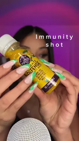 Spicyyy 😮 @unclemattsorganic  #asmr #fyp  #wellnessshot #bounty #orangejuice #pineapple 