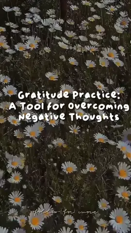 Practicing gratitude can help you shift your focus from negativity to positivity. Try these tips to cultivate a gratitude practice and improve your mental wellbeing🌹 #gratitude #positivity  #MentalHealth #mindfulness  #SelfImprovement #tips #motivational #motivationalmessage #gratitudemotivation #overcomenegativethoughts  #foreveryone #fyfyfyfy #fyp #fypシ #formen #forwomen 