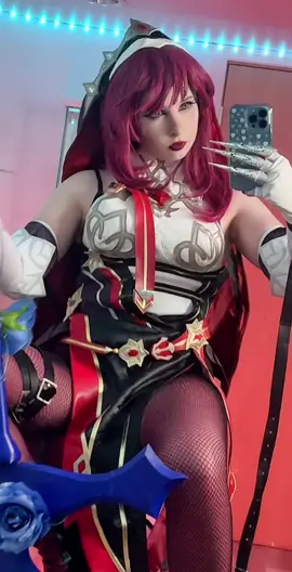 Better than me??❤️ #GenshinImpact #cosplay #rosaria #fyp 
