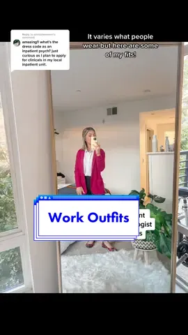 Replying to @annaxnewman I am also a self-proclaimed fashionista who loves a solid thrift day ❣️🥰 #psychologist #inpatientpsych #clinicalpsychologist #clinicalpsychology #psychmajor #OOTD 