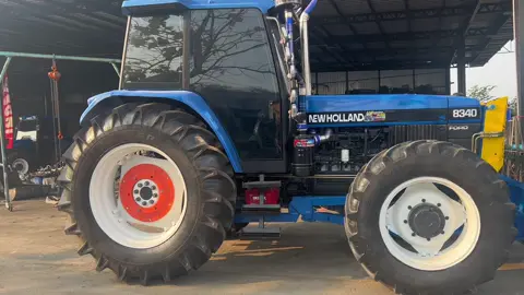 รถไถฟอร์ดเก่านอก new holland 8340 เทอโบ 125แรงม้า#tractor 