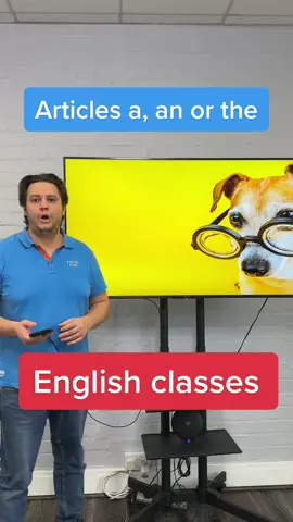 Beginner’s Face-to-face English classes in London. In this lesson you are going to learn about articles “a”an “and”.            Articles 