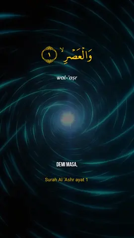 103 Al 'Ashr - Terjemahan Indonesia