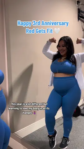 Happy 3rd Anniversary Red Gets Fit 🤍 #SmallBusiness #Fitness #anniversary #3years #fitmom #pregnant 