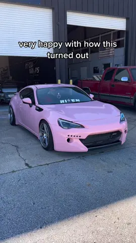 Achieved that good fitment on @alyssakadasx ✅ #stancecars #brz  #fitment 