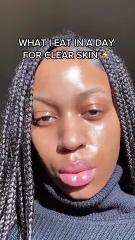 VERY REQUESTED! What I eat in a say! All natural ingredients ❤️ #skincare#clearskin#acne