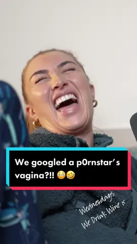 WHY did we Google a p0rnstar’s vagina?!!! 😳🤣  New episode out tomorrow tiny winies! 🎙️  #wednesdayswedrinkwine #sophieandmelissa