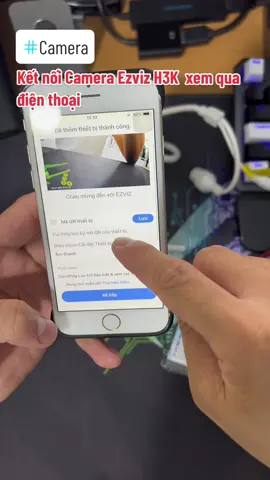 Kết nối Camera Ezviz xem qua điện thoại nhanh chóng #AQUAUVAirPower #xuhuong #dangtiencamera #camerawifi #ezviz 