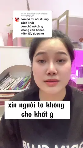 Trả lời @Cây cảnh Huong Nguyen xin khất nợ mà chủ nợ không cho khất thì phải làm gì ? Hy vọng thông điệp này giúp ích cho bạn .  #maimaiblue #nguyenhoanglinhmai #phasan #taichinhcanhan #quanlychitieu #dautubatdongsan #dautuchungkhoan #daututaichinh 