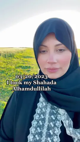Alhamdullilah this day took my shahada i revert to Islam 🤲🏻 my heart is so happy been waiting for this special day! #latina #habibi #morocco🇲🇦 #ecuador #revert #muslim #alhamdulillah #latinarevert 