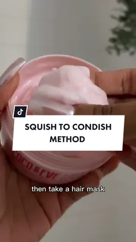 Hair hack for dry and frizzy hair 🫶🏽 Thank you so much for the curly hair community for coming up with the Squish-to-Condish method! We appreciate you 🙏🏼 This is a great hack to include in your routine especially for my low porosity sisters because low porosity hair has a hard time absorbing moisture so this method really forces the moisture past the hair cuticle 💖 To know which products are suitable for which porosity I have done the research + trials and errors and put it all in my Hair Guide linked in the bio ☺️ . #hairback #HairCareTips #haircarehacks #squishtocondish #dryhairtips #frizzyhairtips #haircare101 #hairtok