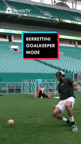 Not sure he’d be first choice 🤣 @Mat Berrettini #tennis #tennistv #sports #atp #funny #football #Soccer 